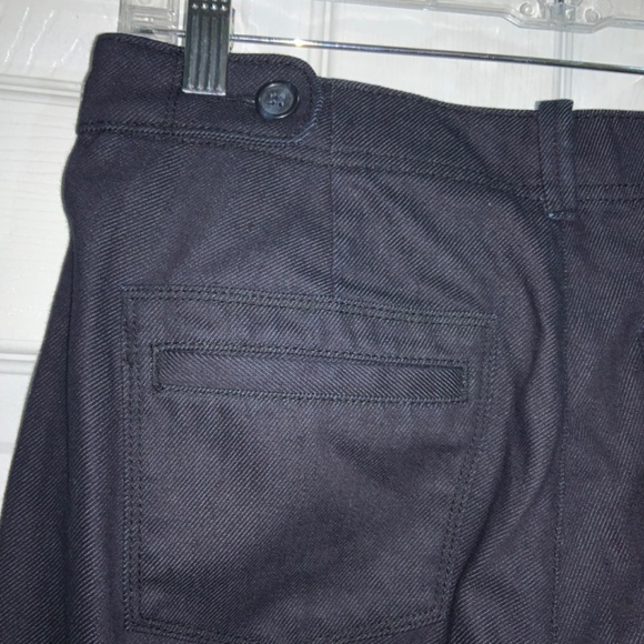 Ann Taylor Loft Modern Trouser Sz 4 wide leg navy blue - Picture 7 of 9